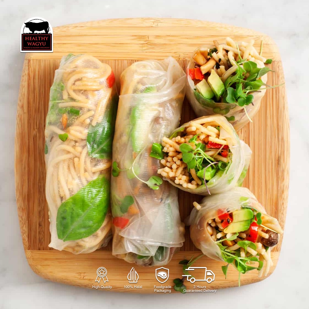 

Ssl09 Rice Paper Roll Java Super Food Bulat 20 lembar / Kulit Lumpia Healthy Wagyu