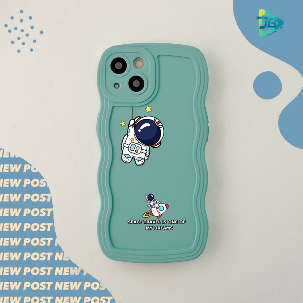 CUSTOM SOFTCASE SILIKON GELOMBANG WAVY CUSTOM ASTRONOT FOR INFINIX SMART 5 6 6 PLUS HOT 9 10 11 12 PLAY 12 12I 20 20I 20S NOTE 12 G96 JB8306