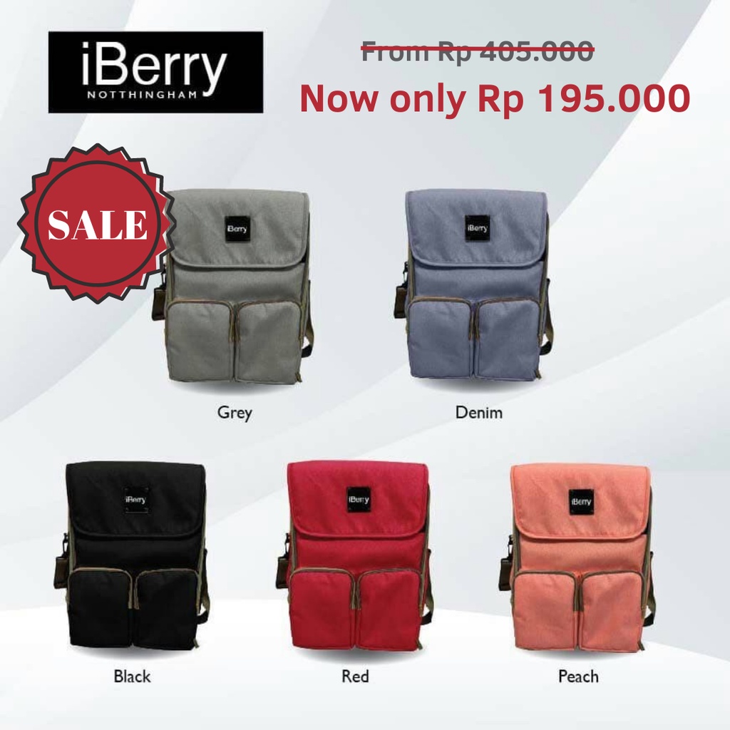 NEW iBerry Notthingham Diaper Bag