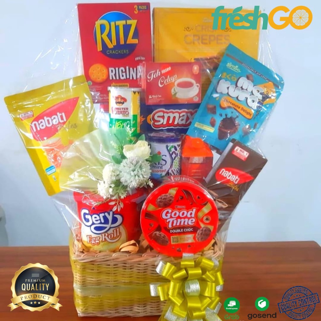 

Parcel Makanan Lebaran Idul Fitri Paket LARGE By FreshGO