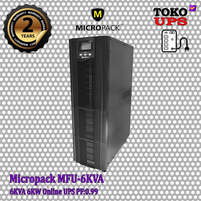 UPS Micropack MFU-6KVA 6000VA 6000W UPS True Online