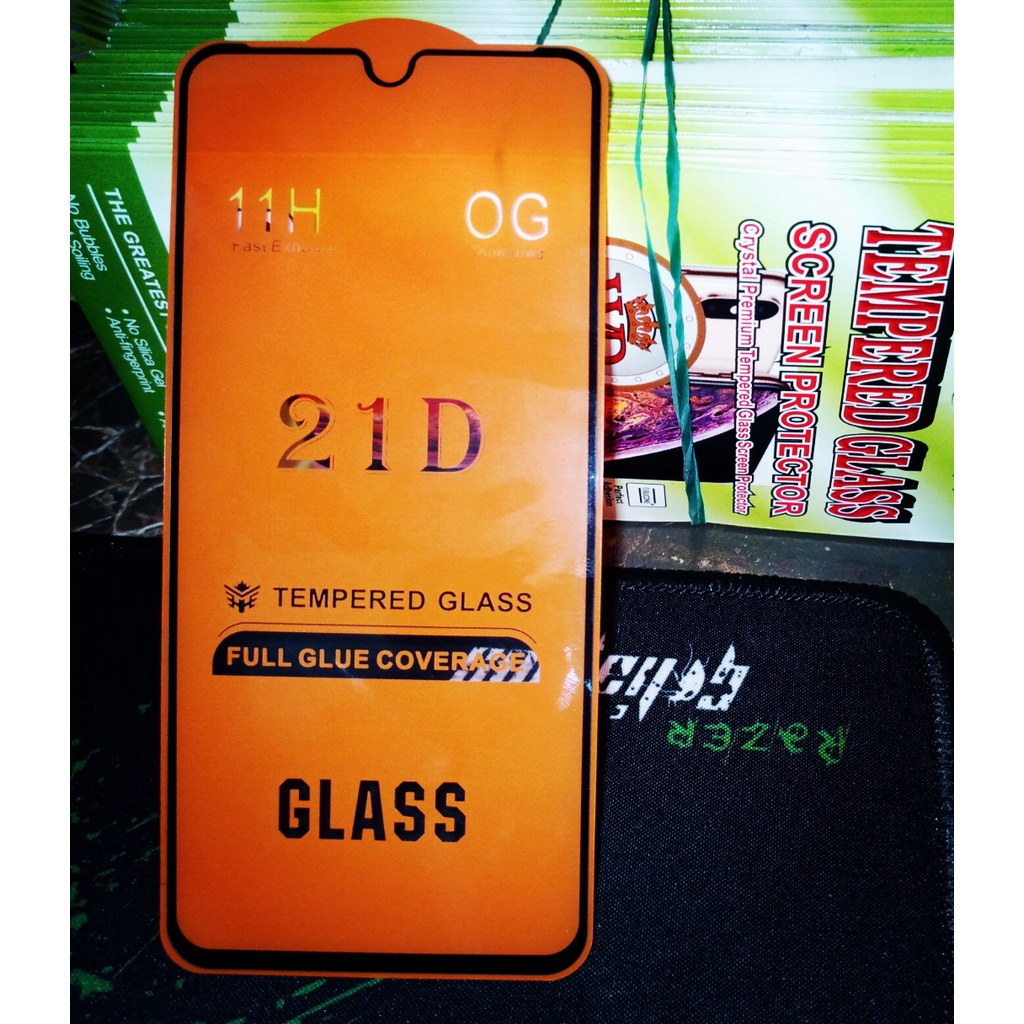 Tempered Glass Realme Full Layar/Anti Gores Pelindung Layar Hp For Realme C35,C20,C2
