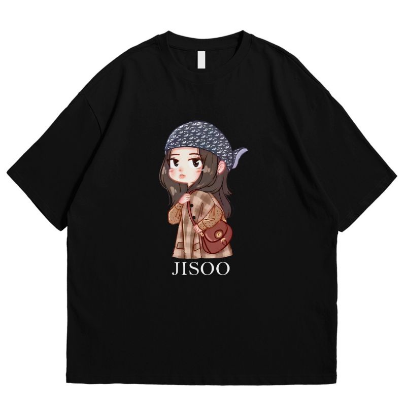 KAOS OVERSIZE KPOP BLACKPINK JISOO