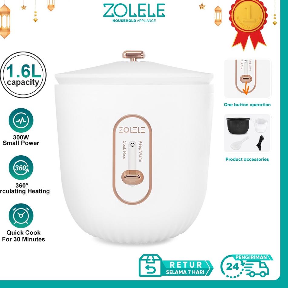 【Penjualan Terbaik】✅COD ZOLELE Rice Cooker Mini Penanak Nasi Multifungsi Panas Seri Multi Pressure C
