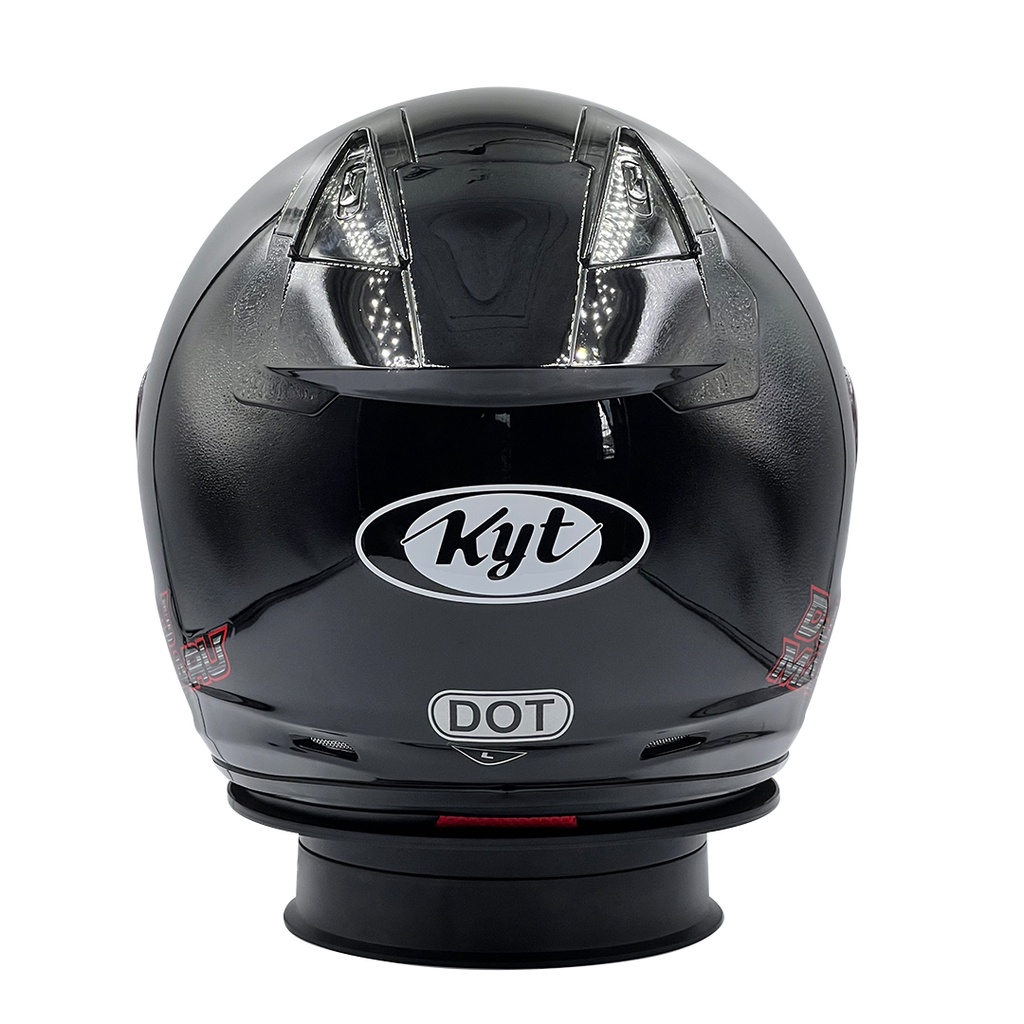 Helm KYT DJ Maru Solid Black