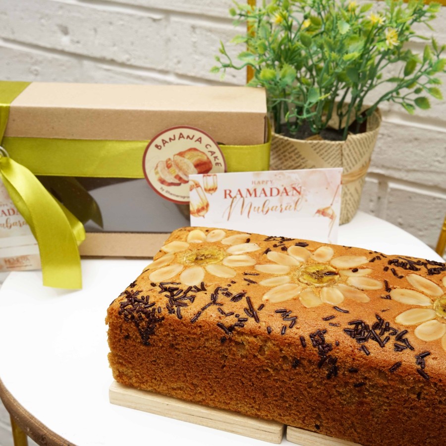 

Banana Cake / Kue Bolu Pisang Hampers Lebaran Ramadhan Ramadan