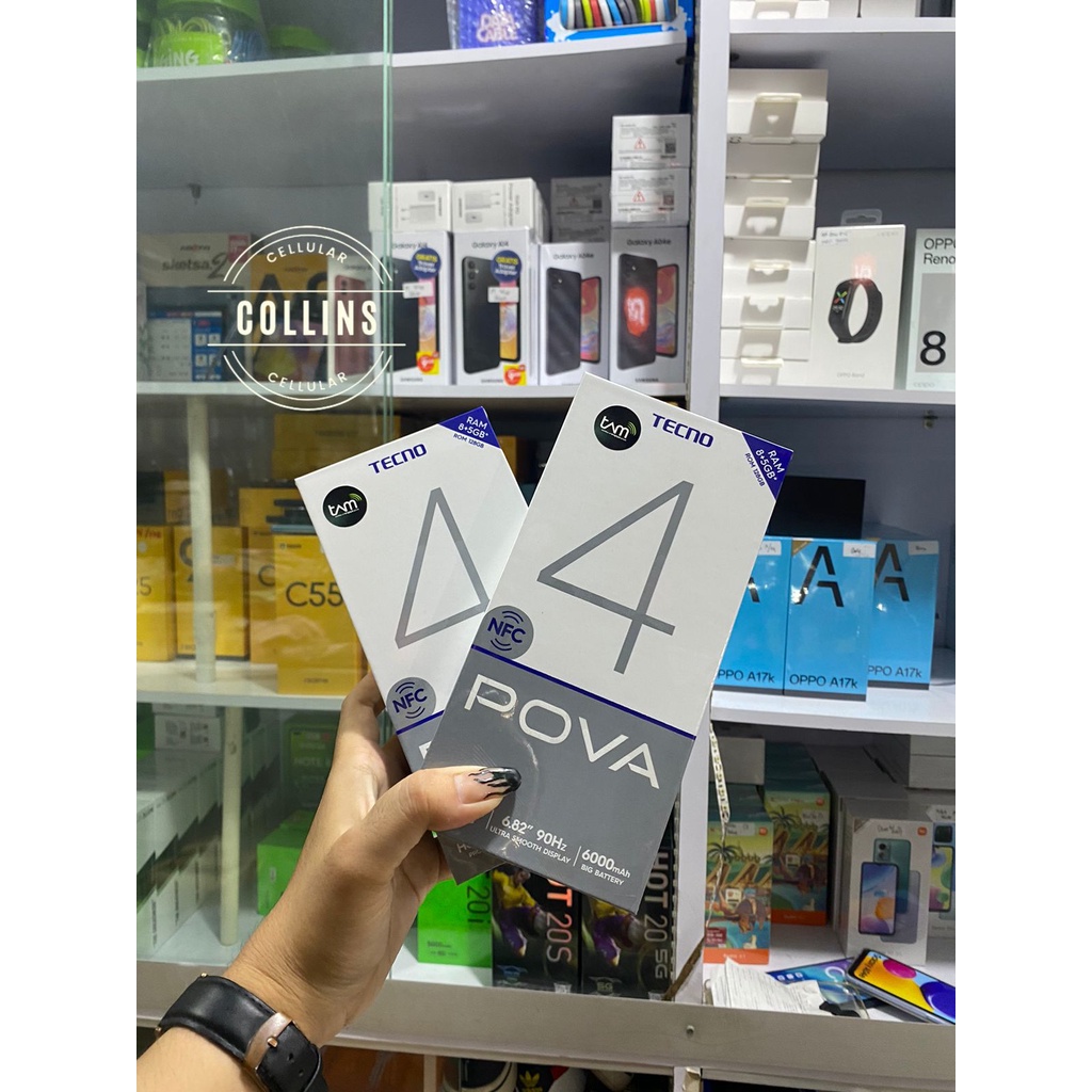 TECNO POVA 4 8/128 GB GARANSI RESMI INDONESIA
