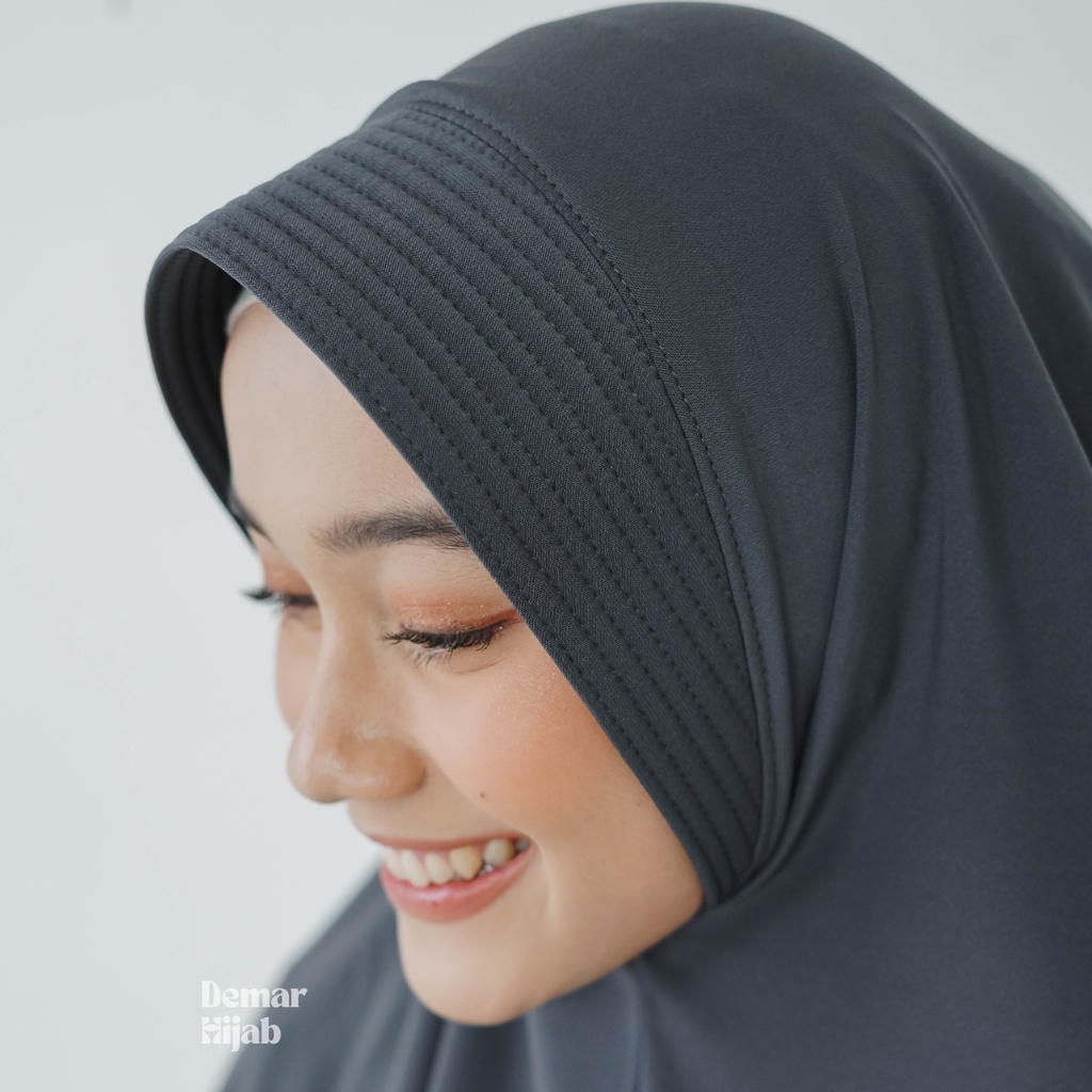 Demar Hijab - Samaira (Hijab Bergo Jumbo Pet Jersey Super Premium)