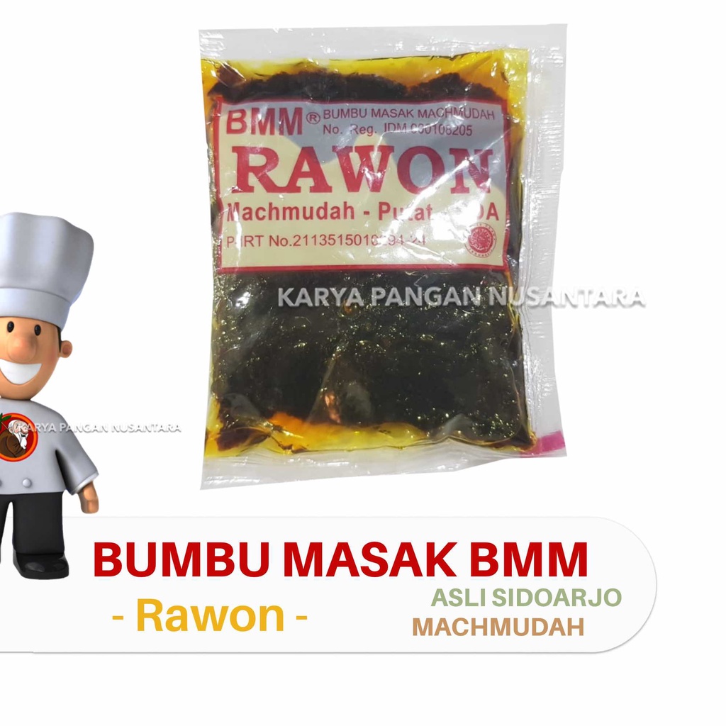 

BUMBU MASAK RAWON BMM MACHMUDAH ASLI SIDOARJO BUMBU RAWON DAGING PCS