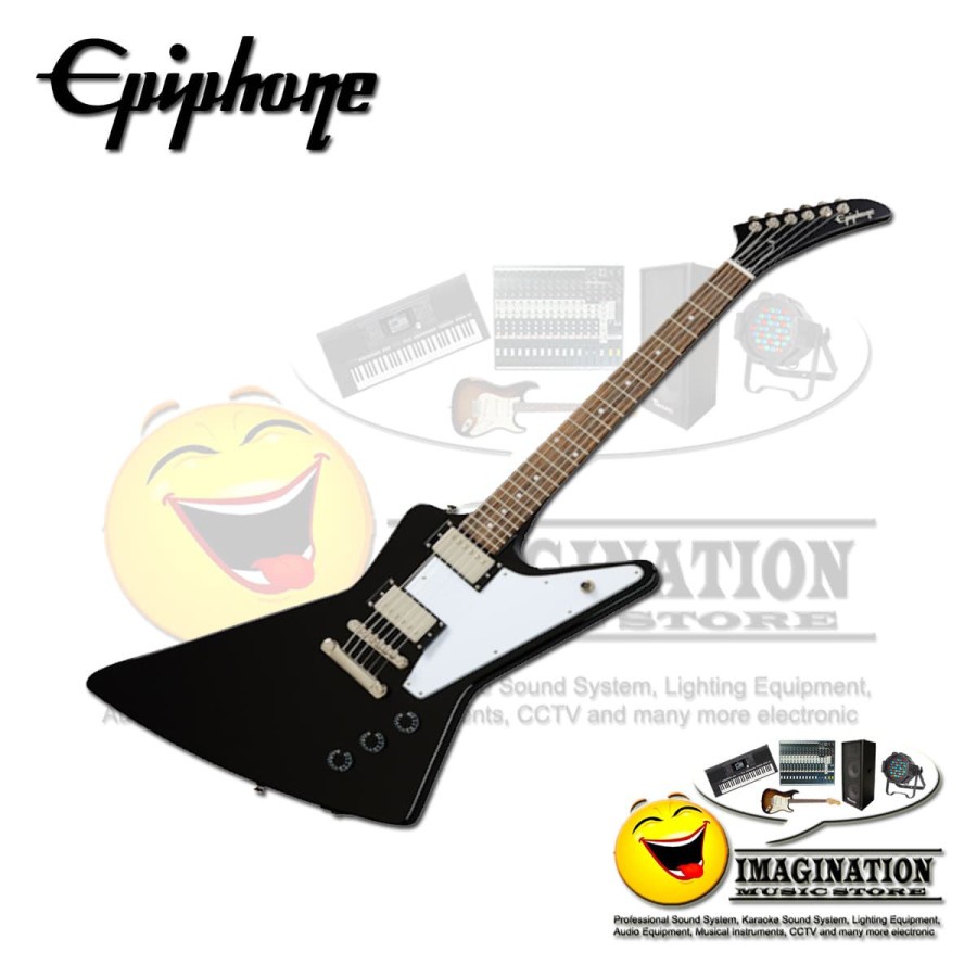 Epiphone Explorer "Inspired By Gibson" Electric Guitar - Ebony