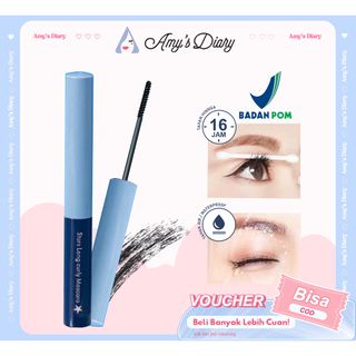 [SPESIAL RAMADHAN] AMY'S DIARY Maskara Slender Curling Waterproof Long-Lasting