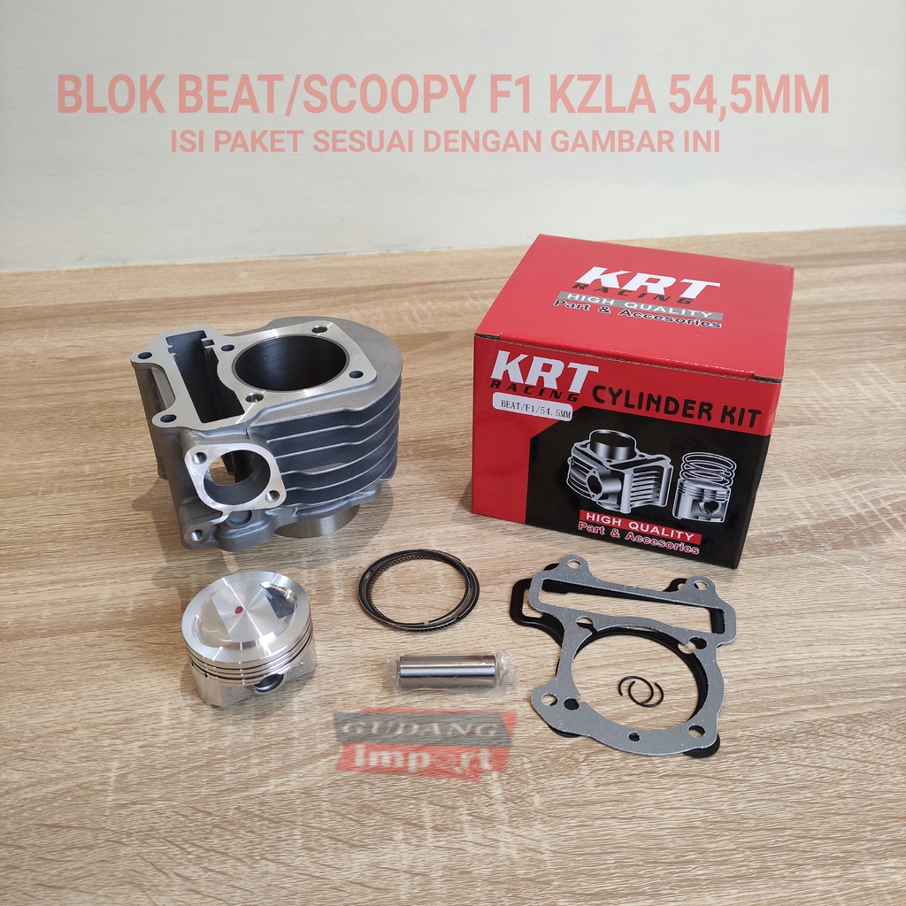 BLOK SEHER BORING BORE UP BEAT SCOOPY F1 54,5