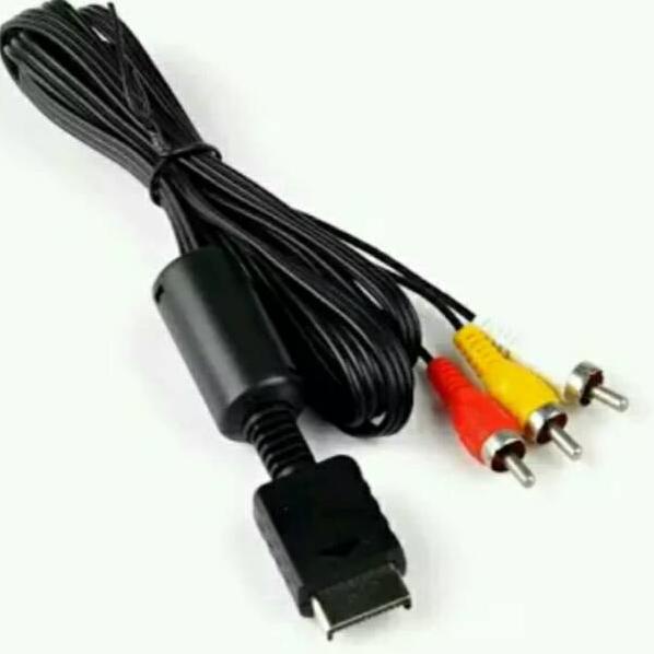 ✨MEGA ⚡ALE✨  Kabel AV Ps2 Ps3 kabel RCA buat sony ps2 atau ps3 ke tv tabung
