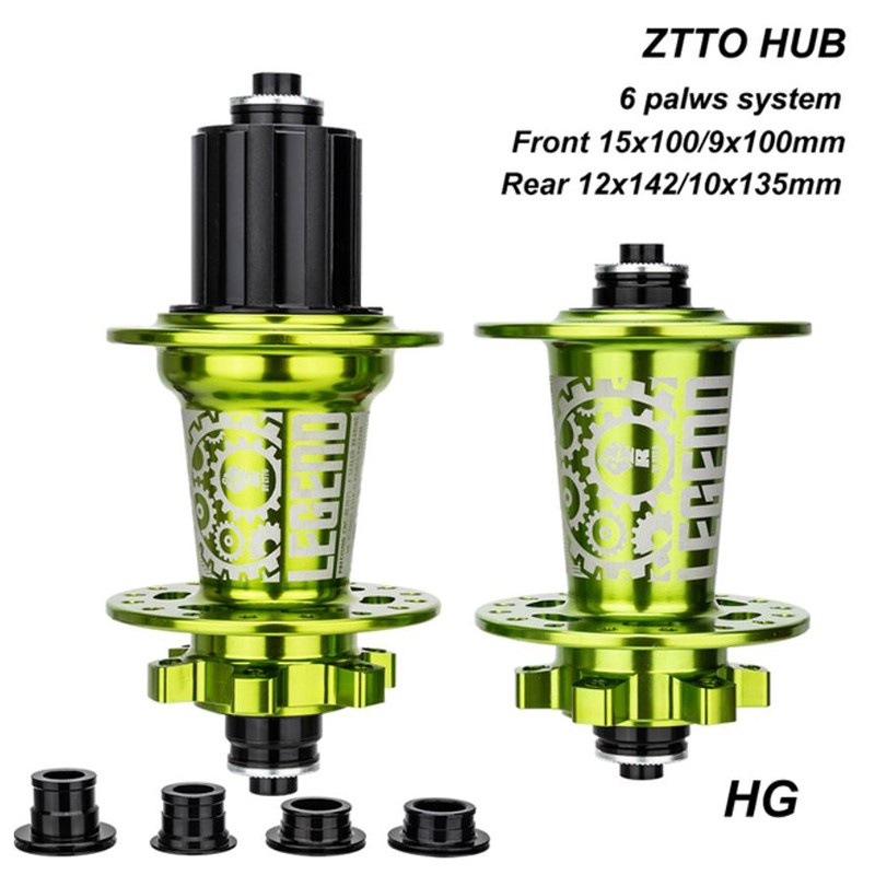 ZTTO DR290 Legend Hub Freehub Sepeda QR TA Six 6 Pawl Bearing Jangkrik