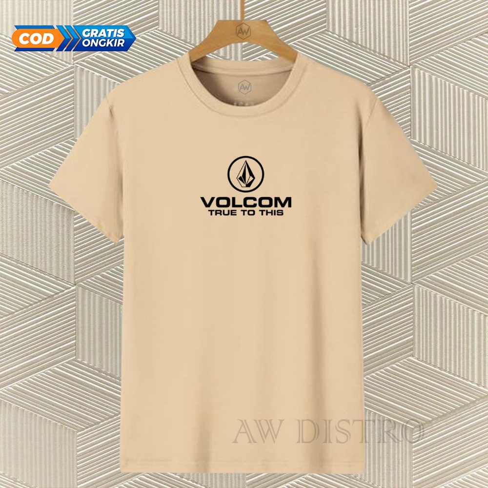 COD Baju Kaos Distro Vcm Text Hitam Premium Quality Lengan Pendek