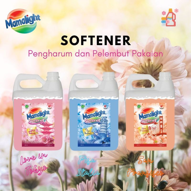 Softener Pewangi Pakaian 5 liter MamaLight