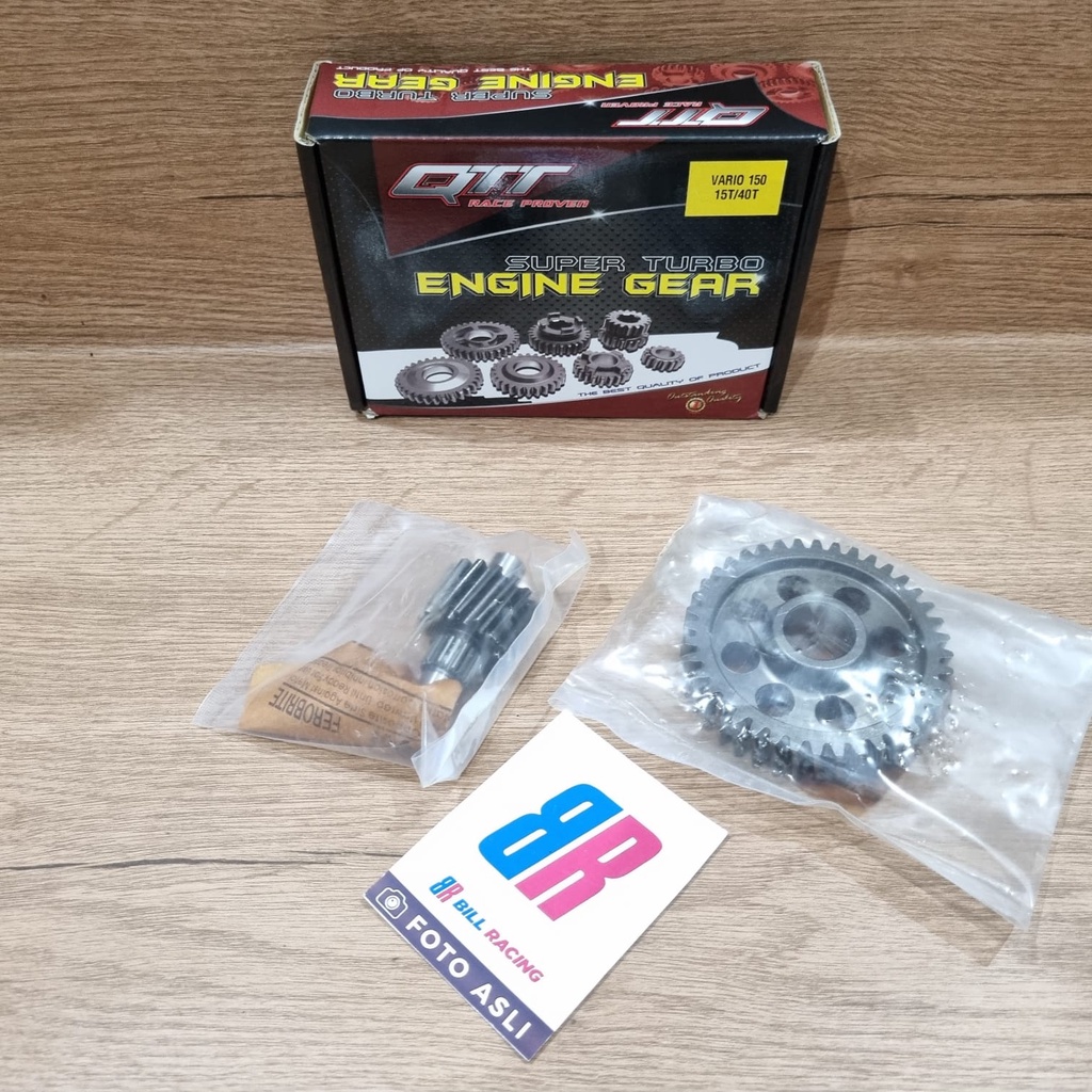 GEAR BOX RASIO VARIO PCX 125 / 150 QTT RACING