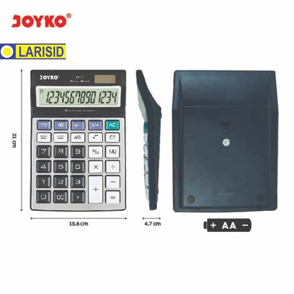 

Calculator Kalkulator Joyko Cc 41 14 Digits Check Correct