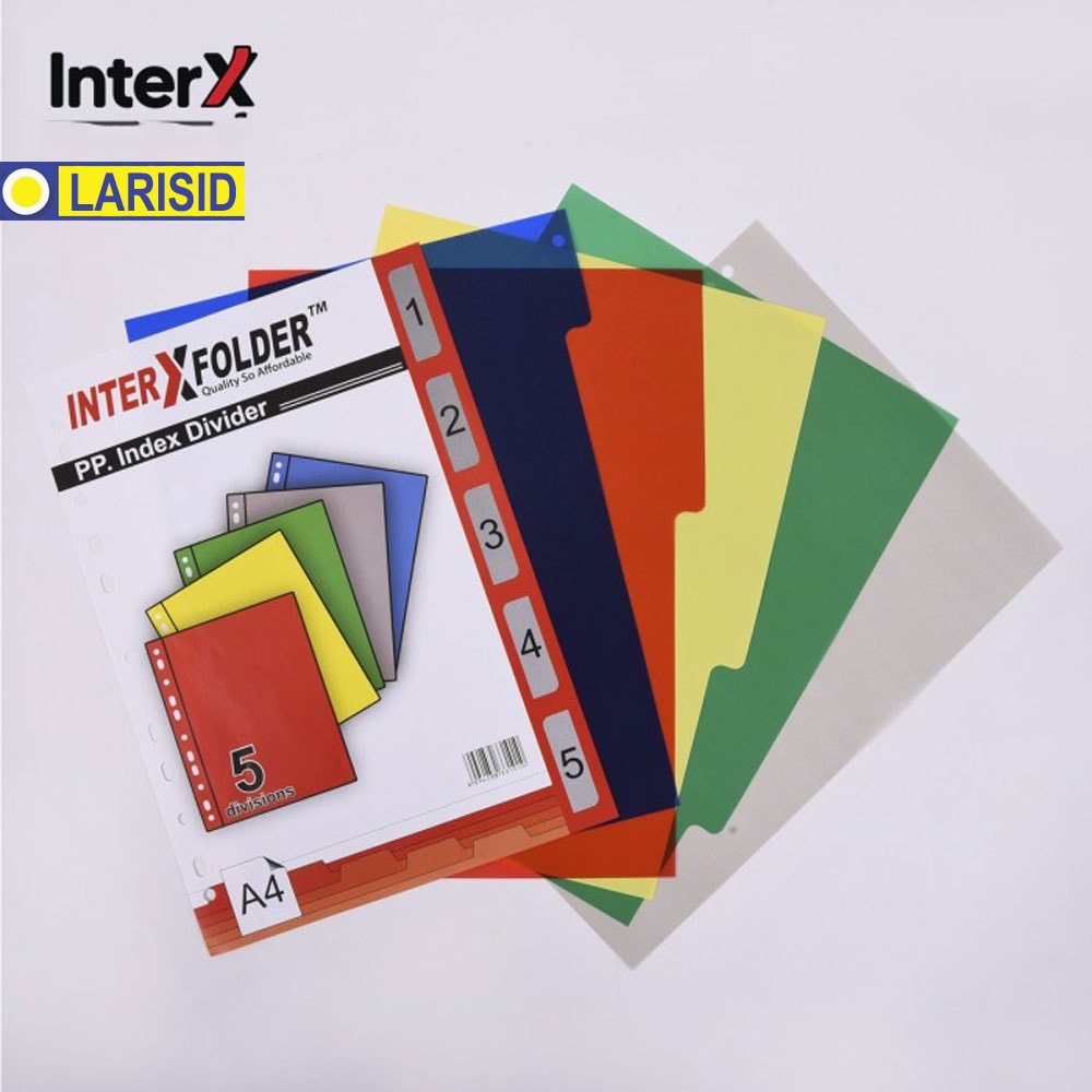 

Interx Index Divider A4/5 Tab