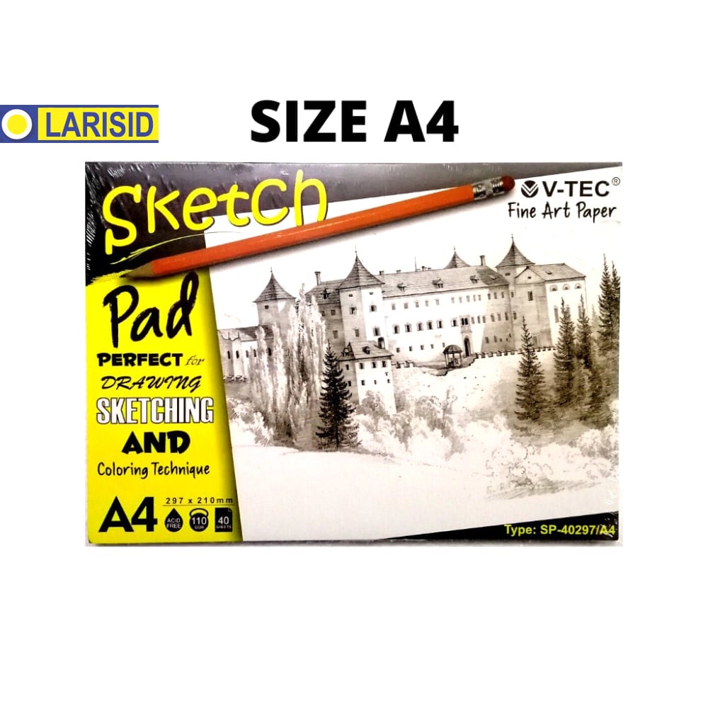 

Sketch Pad V-Tec A4 Sp 40297