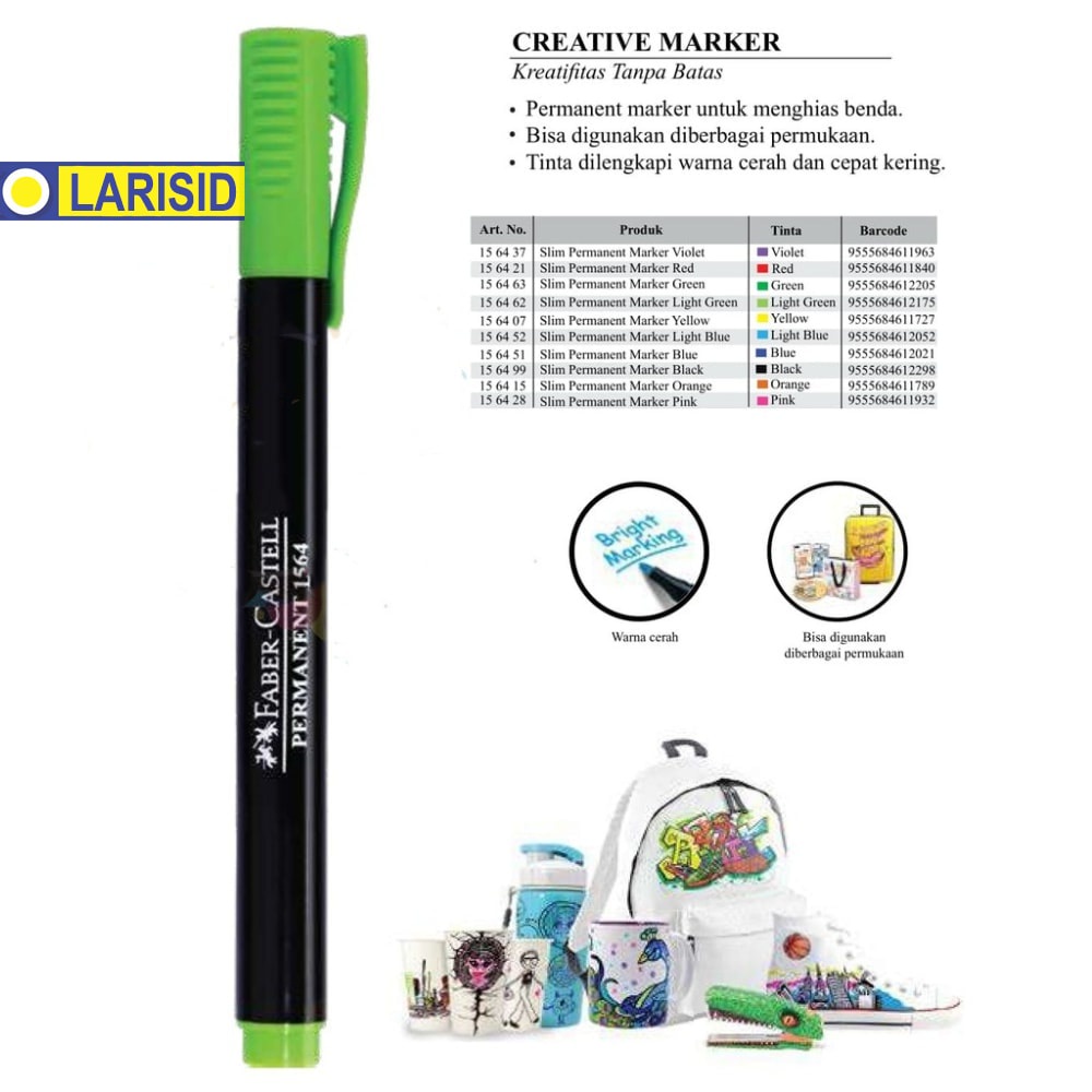 

Creative Marker Faber Castell Permanent 1564