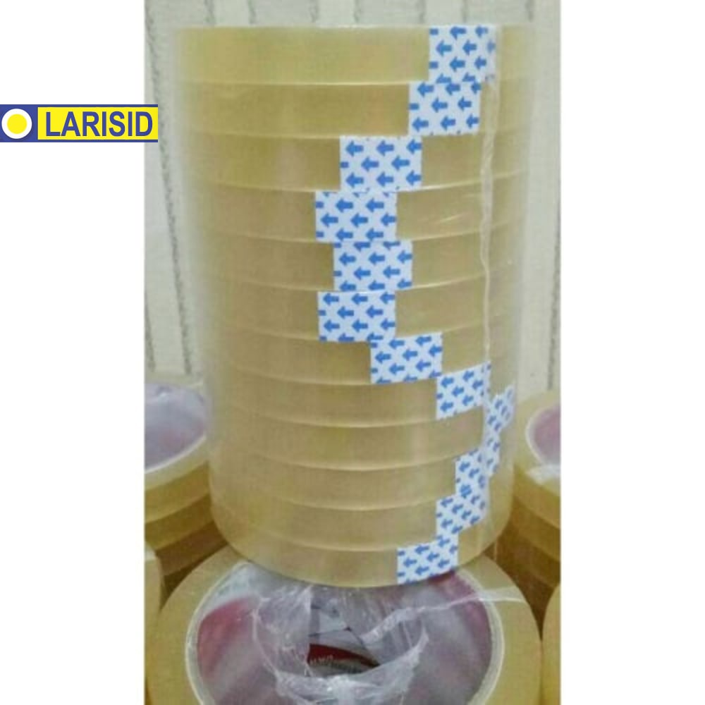 

Lakban Isolatip Solasi Daimaru 12 Inch Solatip Kuat Sekitar 1Cm 72Yar