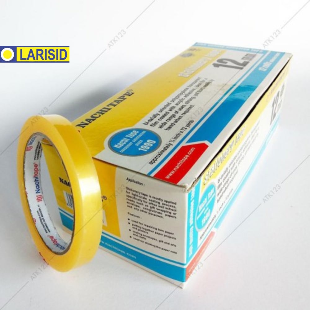 

Selotip Bening 12x72Y Nachi Isolasi