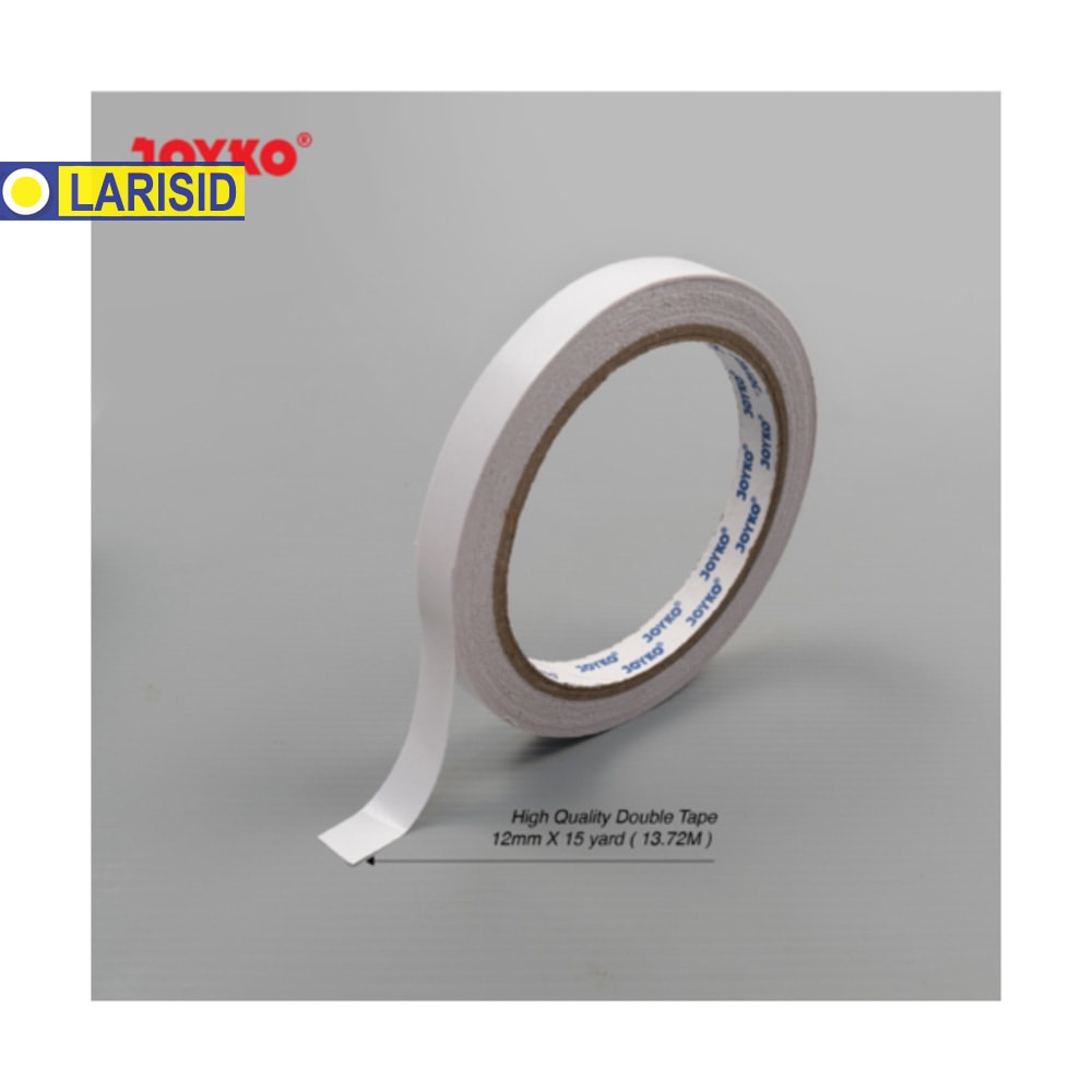 

Double Sided Tape Perekat 2 Sisi Joyko 12 Mm X 15 Yard