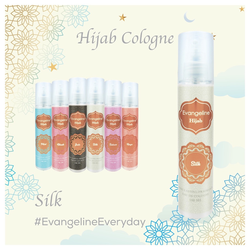 ❤️ MEMEY ❤️ EVANGELINE Hijab Eau De Cologne 100ml