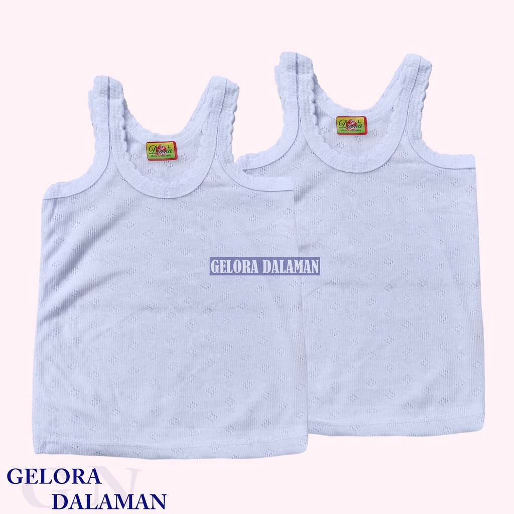 6 Pcs Singlet Anak 0-8 Tahun Kaos Dalam Anak Laki-Laki Dan Perempuan Kusus Putih