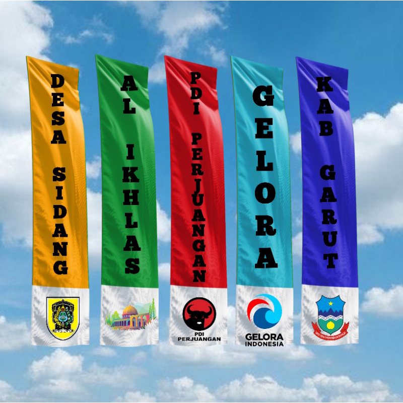 umbul-umbul custom balok 3 meter