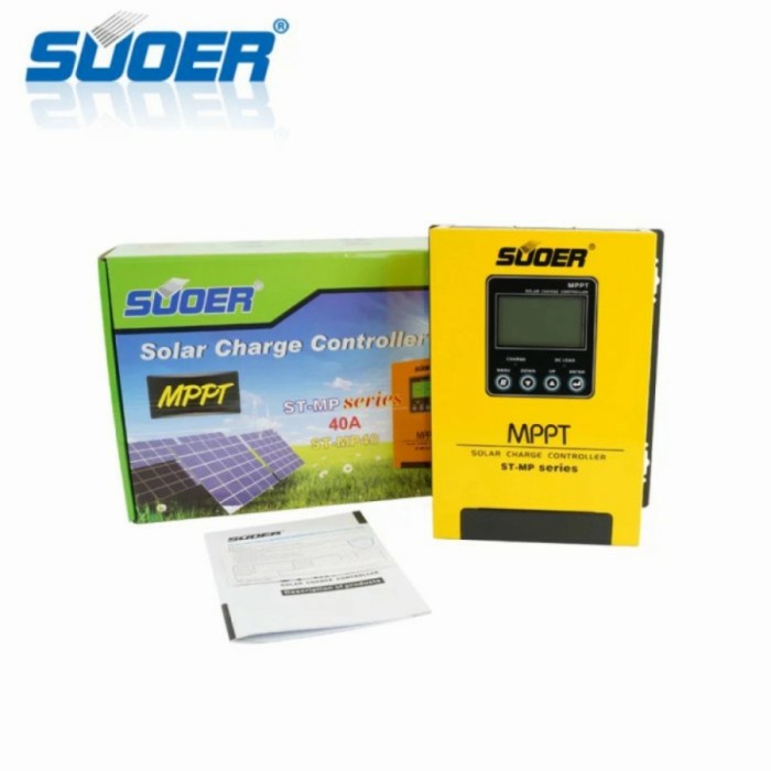 Suoer12V/24V/48V 80A Solar Power Controller MPPT Solar Charge MPPT-80A