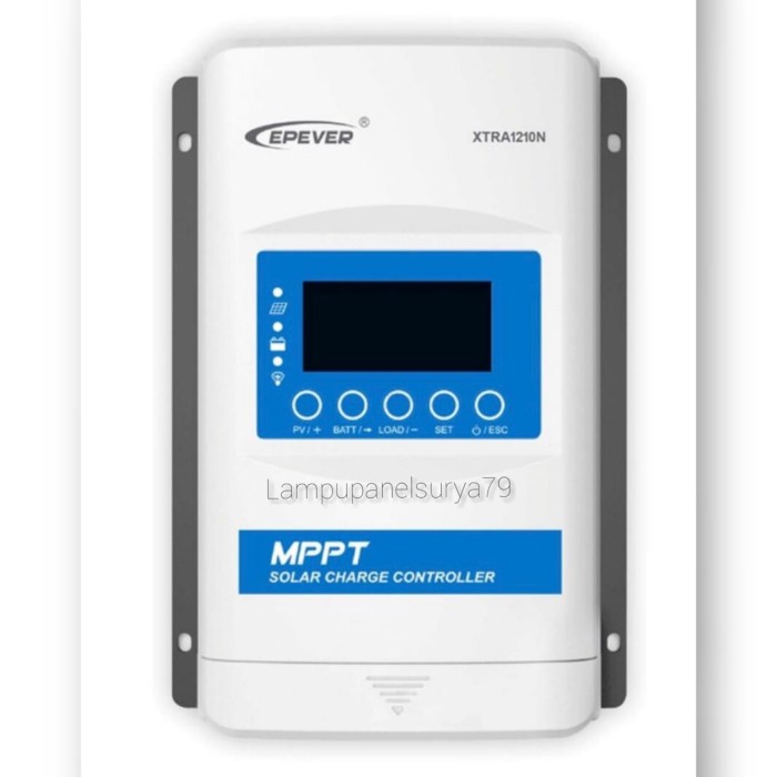 Terlaris Scc Solar Charge Controller Scc Epever Xtra 1210N Real Mppt 10A Auto 12/24