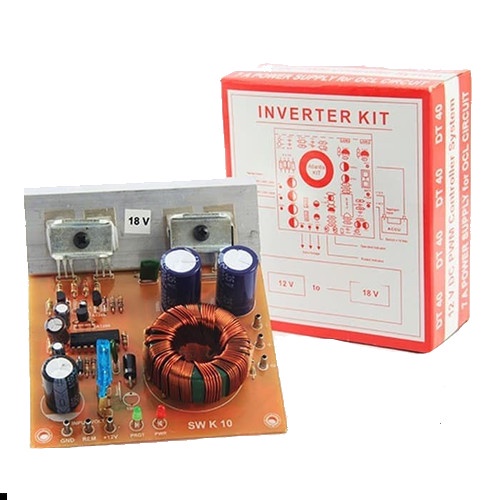 Inverter MOBIL 12V DC to 18V CT 18V DC Step Up converter tegangan dc