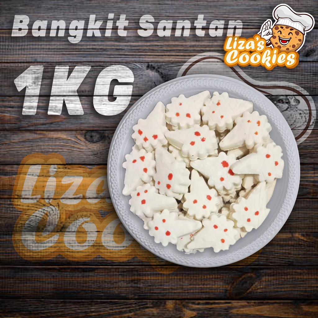 

KUE KERING BANGKIT SANTAN [ 1KG ] HOMEMADE KUE LEBARAN