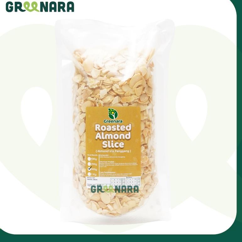 

HARGA GROSIR Roasted Almond Slice 500gr / Almond Slice Panggang 500 gram !!