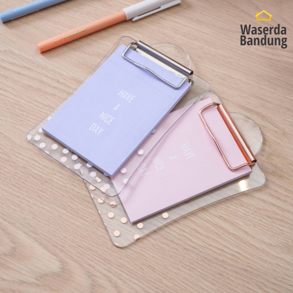 

Papan Clipboard Plastik Mini