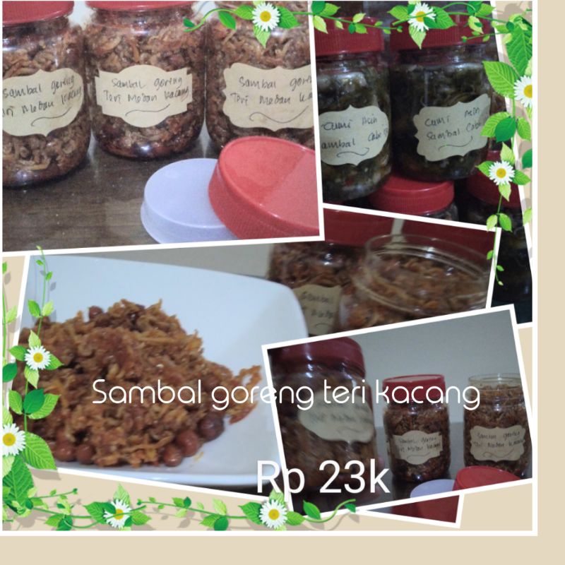 

Sambal goreng teri medan kacang 170gr