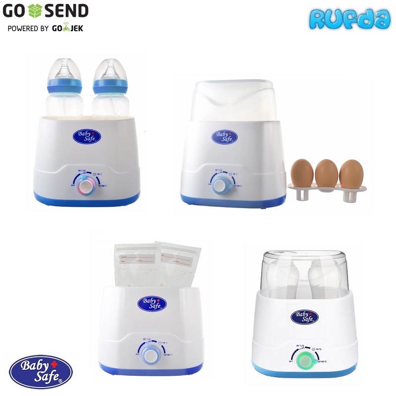 Baby Safe Twin Bottle Warmer Penghangat Susu ASI Dua Botol