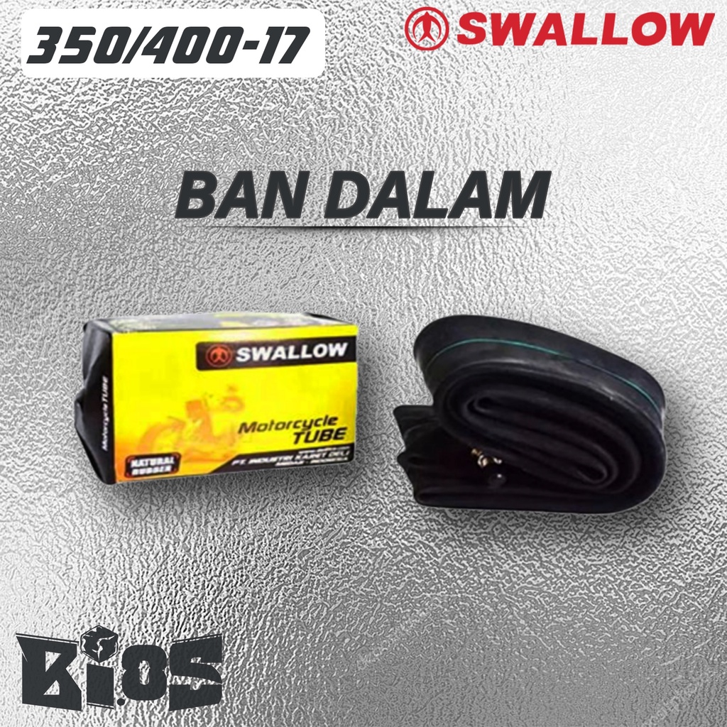 BAN DALAM SWALLOW MOTOR CUSTOM RING 17 / 18 / 19 / 21 BAN DALAM MOTOR CUSTOM BEBEK S/D TAPAK LEBAR TRACKER JAPSTYLE BRATSTYLE BRITISH STYLE CAFERACER TRAIL CHOPPER SUPERMOTO