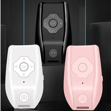 MMM Remote Bluetooth Selfie V1 Remot Shutter Wireless V2 Kabel Type C Pengendali Jarak Jauh Nirkabel Untuk Android IOS Remot Control Scroll Bluetooth V3 Murah Import