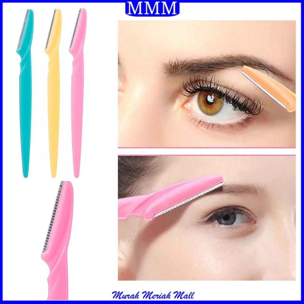 MMM Alat Pencukur Alis 1Pcs Eyebrow Trimmer Pisau Cukur Kumis Alat Perapih Bulu Kerokan Alis Eyebrow Razor Murah Import