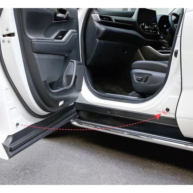 MMM Shock Absorber Gasket Pelindung Pintu Mobil Silicon Bantalan Peredam Pelindung Penjaga Benturan Kedap Suara Banting Bantingan Pintu Bagasi Kap Mobil Car Door