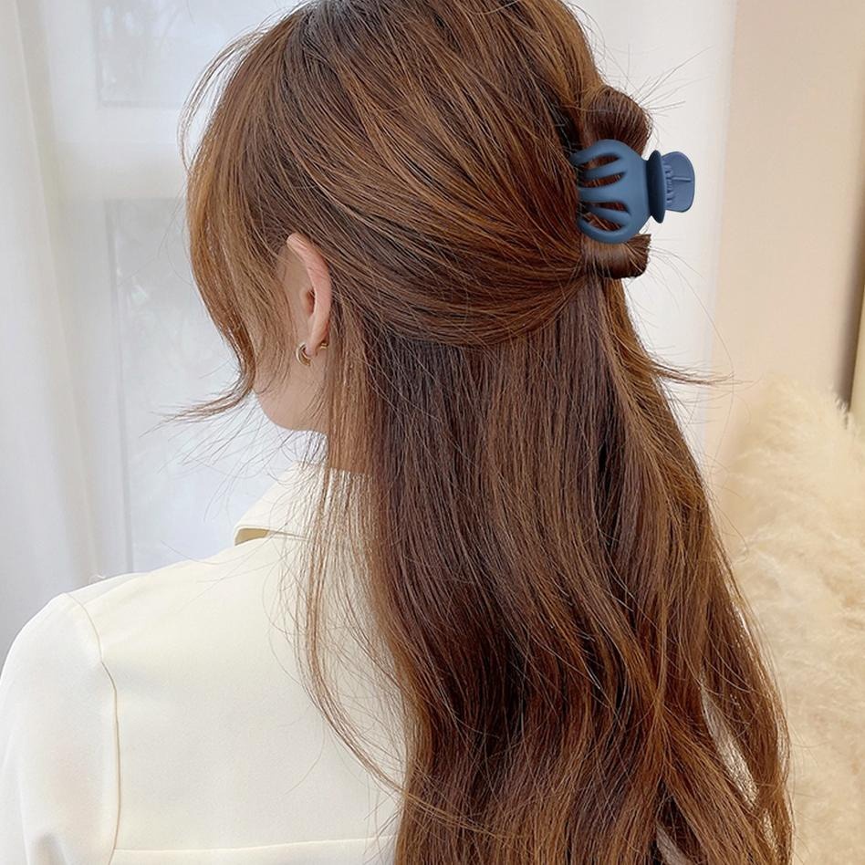 MMM Jepitan Rambut Model 3 Cakar Doff Jedai Haircules Wanita Bahan Plastik Korean Hair Claw Clip Women Fashion Hairpin Aksesoris Rambut Murah