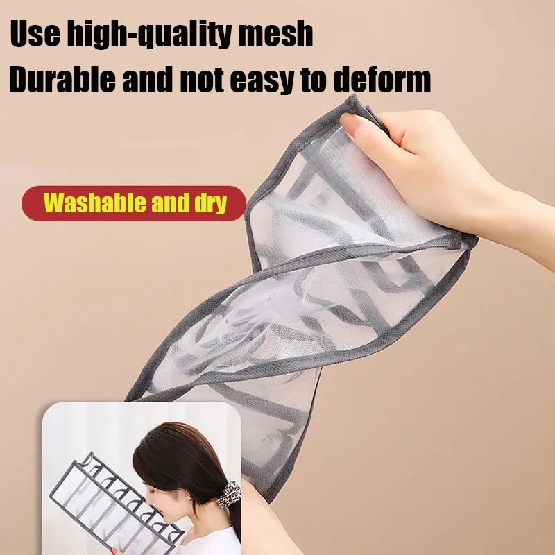 MMM Storage Box Organizer Celana Dalam Tempat Penyimpanan Kotak Bra BH Kaos Kaki  6 7 11 Sekat Underwear Lemari Laci Waterproof Import Murah