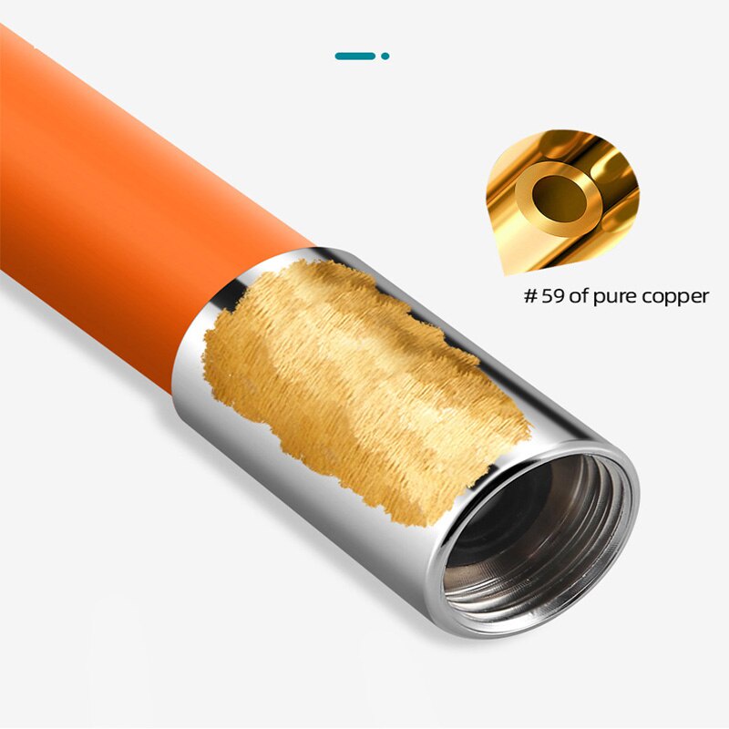 MMM Selang Air Flexible Ekstensi 47Cm Sambungan Keran Air Universal 360 Derajat Bahan Silikon 19Cm Selang Air Wastafel Cuci Piring 38Cm Murah import