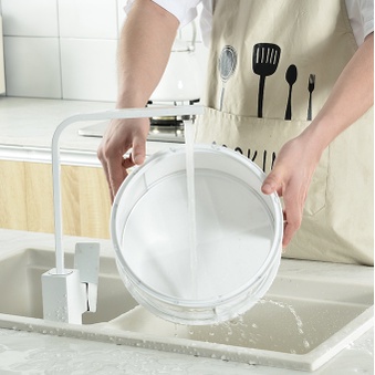 MMM Rak Tudung Saji Susun Penutup Penyimpanan Masakan Portable Makanan Lauk Buah Kue 4 Tingkat