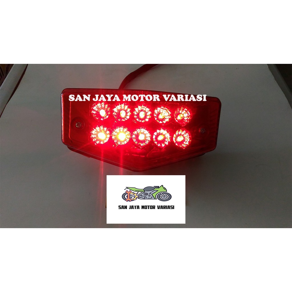 LAMPU STOP RX KING LED LAMPU REM BELAKANG RX KING LED