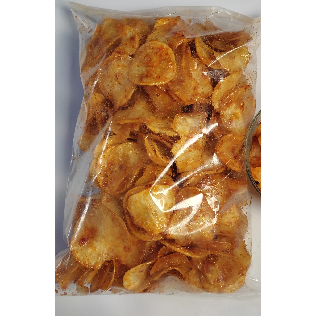 

KERIPIK SINGKONG MS RENYAH 1/4KG RASA PEDAS MANIS