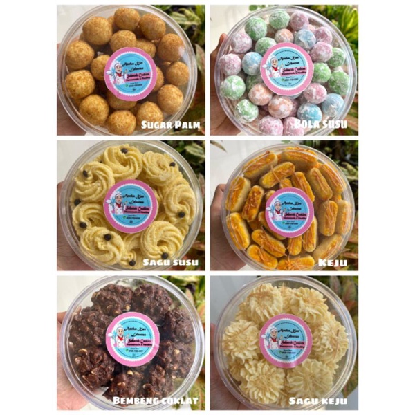 

ANEKA KUE KERING LEBARAN SAHARAH COOKIES 250-500 GRAM